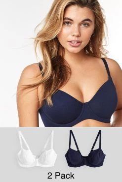 Next DD+ Non Pad Balcony Bras 2 Pack