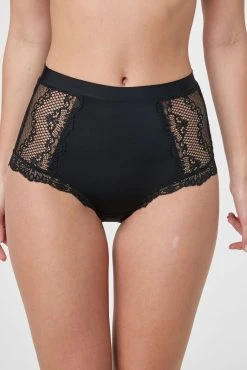 Next Microfibre And Lace Knickers