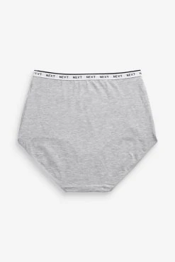 Next Cotton Rich Logo Knickers 4 Pack -Next shop 201787s3 scaled
