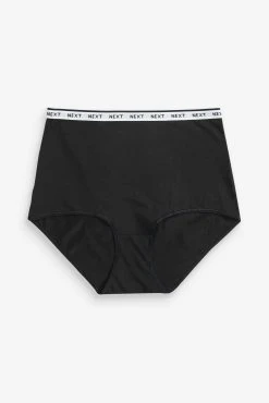 Next Cotton Rich Logo Knickers 4 Pack -Next shop 201787s5 scaled