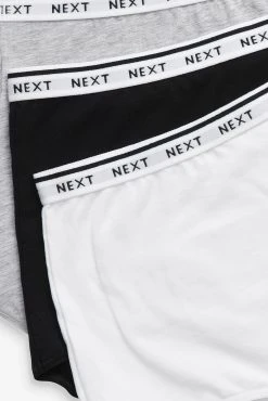 Next Cotton Rich Logo Knickers 4 Pack -Next shop 201787s6 scaled