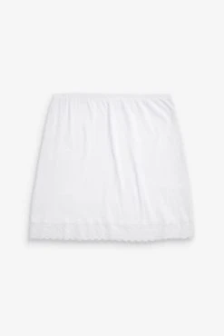 Next Black/White Cotton Short Half Slips 2 Pack -Next shop 237924s3 scaled