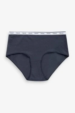 Next Cotton Rich Logo Knickers 4 Pack -Next shop 298121s5 scaled