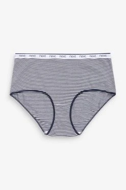 Next Cotton Rich Logo Knickers 4 Pack -Next shop 298121s6 scaled