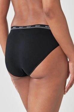 Next Cotton Rich Logo Knickers 4 Pack 7 Next Cotton Rich Logo Knickers 4 Pack -Next shop 399205s3 scaled