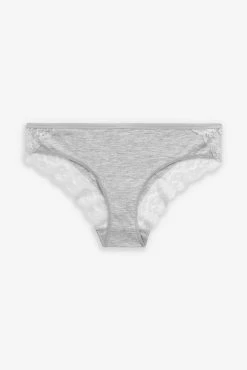 Next Lace Trim Cotton Blend Knickers 4 Pack 11 Next Lace Trim Cotton Blend Knickers 4 Pack -Next shop 430663s5 scaled