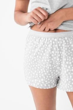 Next Grey Spot Cotton Blend Pyjamas 11 Next Grey Spot Cotton Blend Pyjamas -Next shop 487559s4 scaled