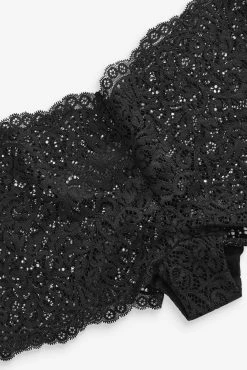 Next Black Lace Knickers 3 Pack -Next shop 510094s4 scaled