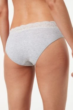 Next Lace Trim Cotton Blend Knickers 4 Pack -Next shop 552135s7 scaled