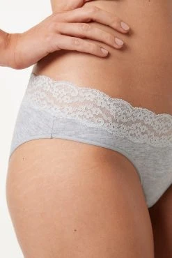Next Lace Trim Cotton Blend Knickers 4 Pack -Next shop 552135s8 scaled