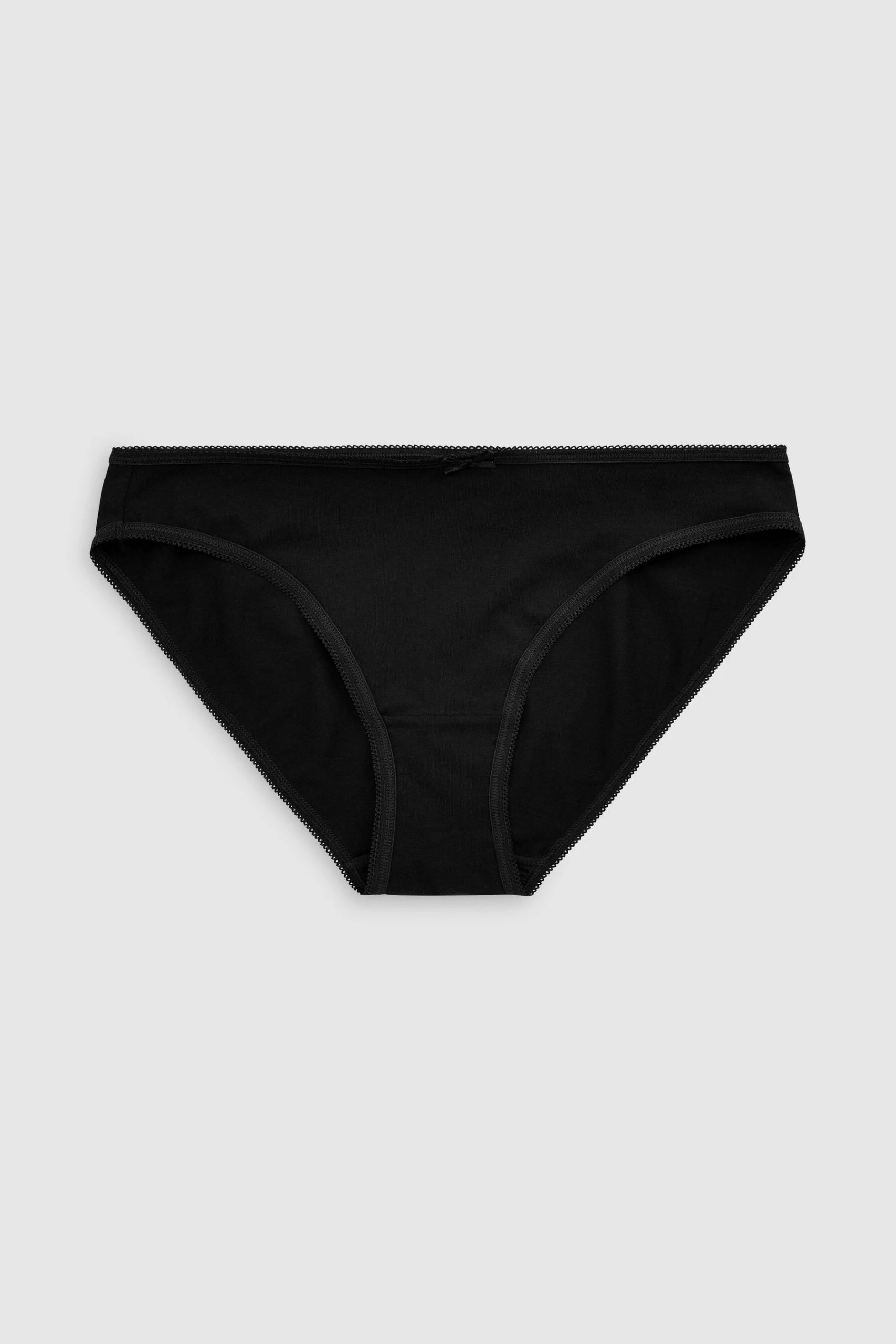 Next Black/White/Nude Cotton Rich Knickers 7 Pack 2 Next Black/White/Nude Cotton Rich Knickers 7 Pack - Image 2