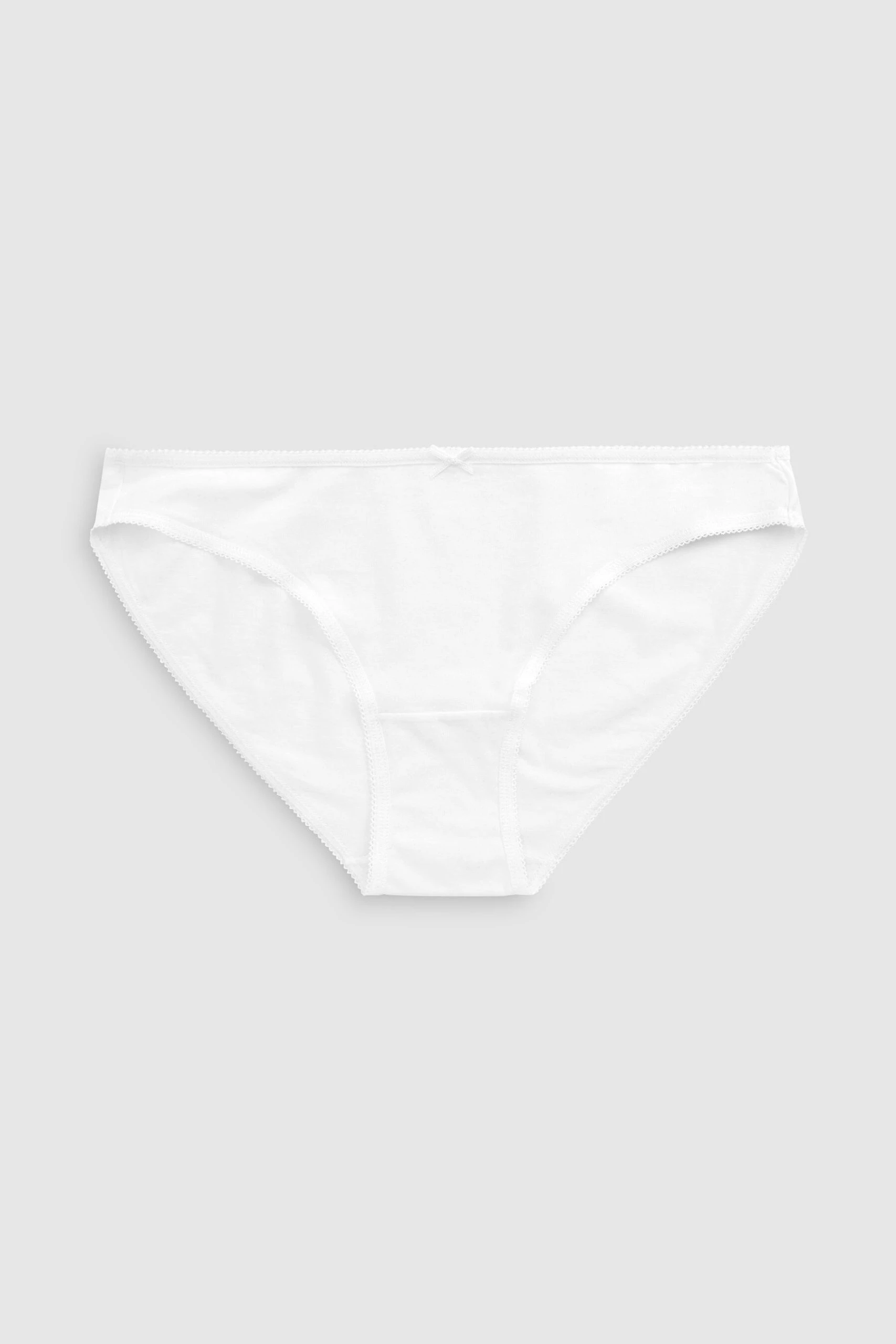 Next Black/White/Nude Cotton Rich Knickers 7 Pack 4 Next Black/White/Nude Cotton Rich Knickers 7 Pack - Image 4