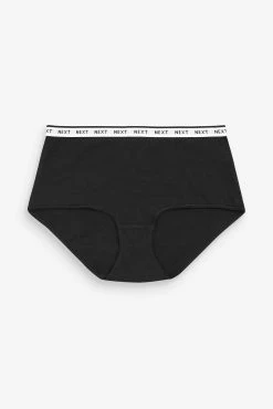 Next Cotton Rich Logo Knickers 4 Pack 14 Next Cotton Rich Logo Knickers 4 Pack -Next shop 639637s7 scaled