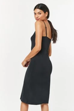 Next Black/Nude Microfibre Long Slips Two Pack -Next shop 723952s6 scaled