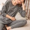 Next Grey Stars Legging Pyjamas