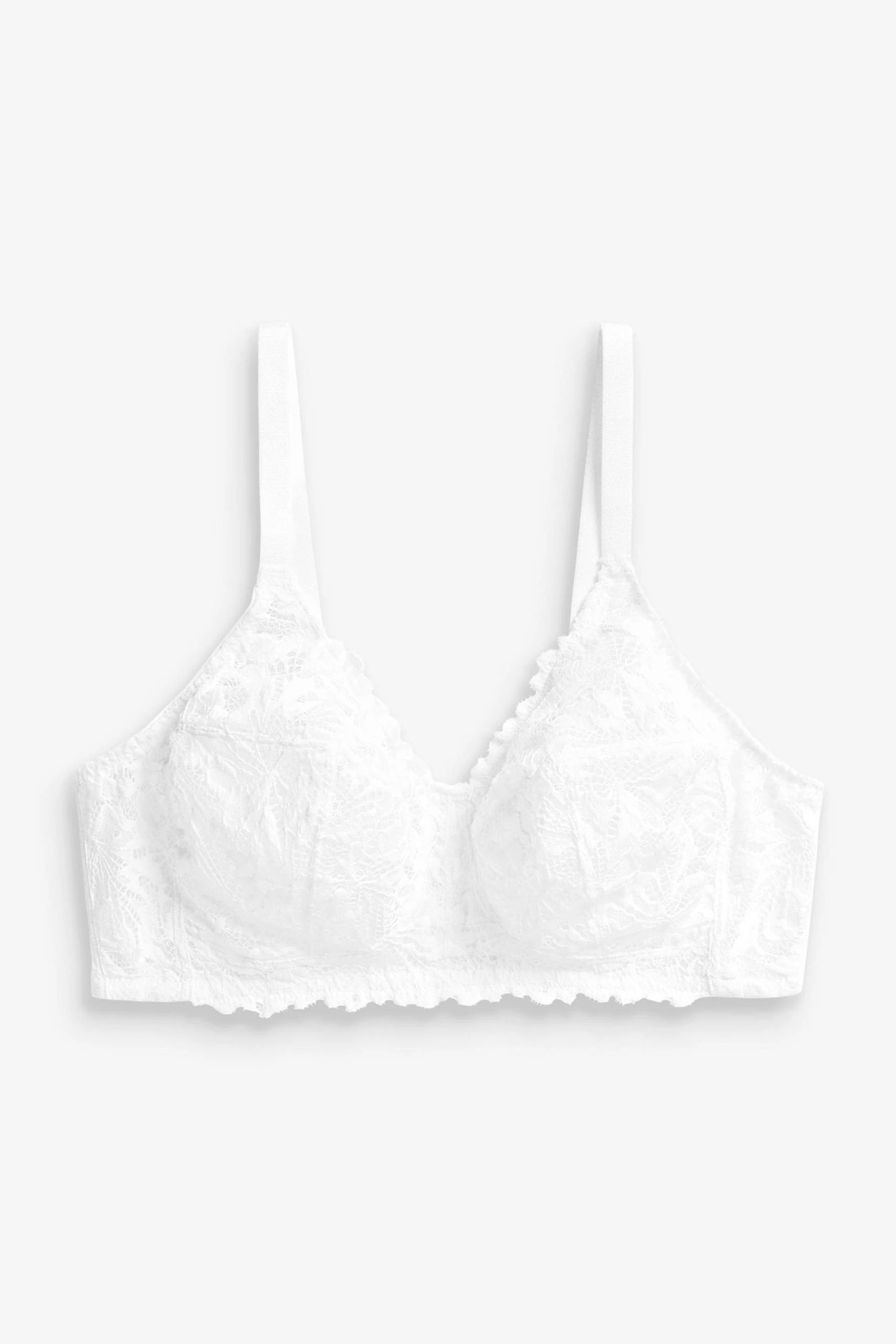 Next Total Support Non Pad Non Wire Full Cup Comfort Lace Bra 3 Next Total Support Non Pad Non Wire Full Cup Comfort Lace Bra - Image 3