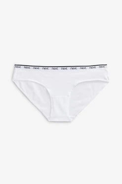 Next Cotton Rich Logo Knickers 4 Pack -Next shop 812335s11 scaled