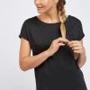 Next 100% Cotton Round Neck Cap Sleeve T-Shirt