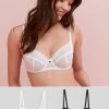 Next Embroidered Bras 2 Pack