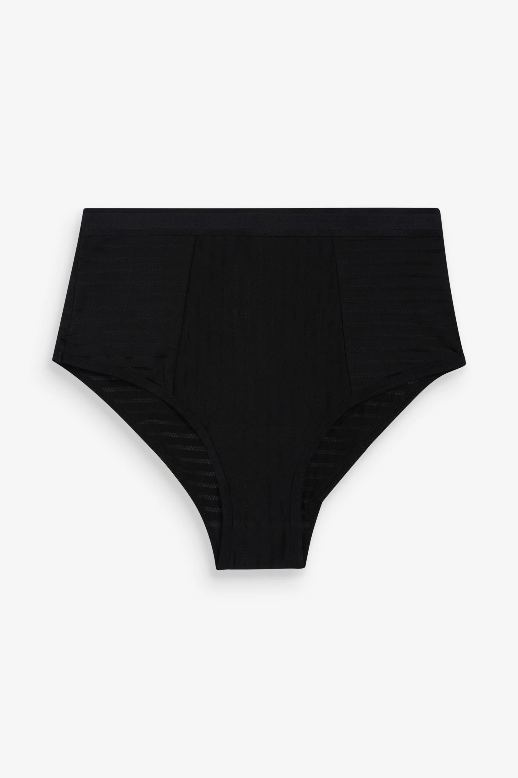 Next Stripe High Waist Knickers 2 Pack 2 Next Stripe High Waist Knickers 2 Pack - Image 2
