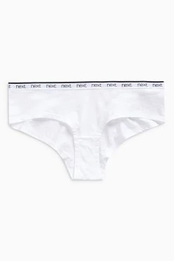 Next Cotton Rich Logo Knickers 4 Pack -Next shop 937956s12 scaled