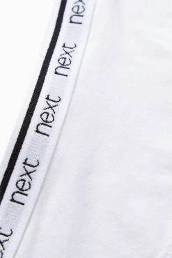 Next Cotton Rich Logo Knickers 4 Pack -Next shop 937956s15 scaled