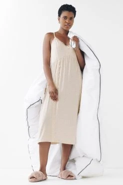 Next Light Blue/Oatmeal Cream Soft Lace Slips 2 Pack -Next shop 972135s4 scaled