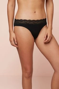 Next Lace Trim Cotton Blend Knickers 4 Pack -Next shop 984972s3 scaled