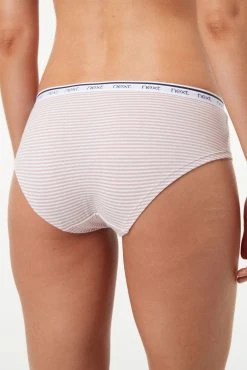 Next Cotton Rich Logo Knickers 4 Pack -Next shop 988100s10 scaled