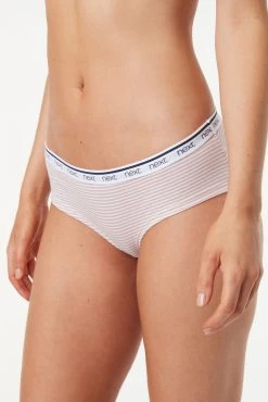 Next Cotton Rich Logo Knickers 4 Pack -Next shop 988100s9 scaled