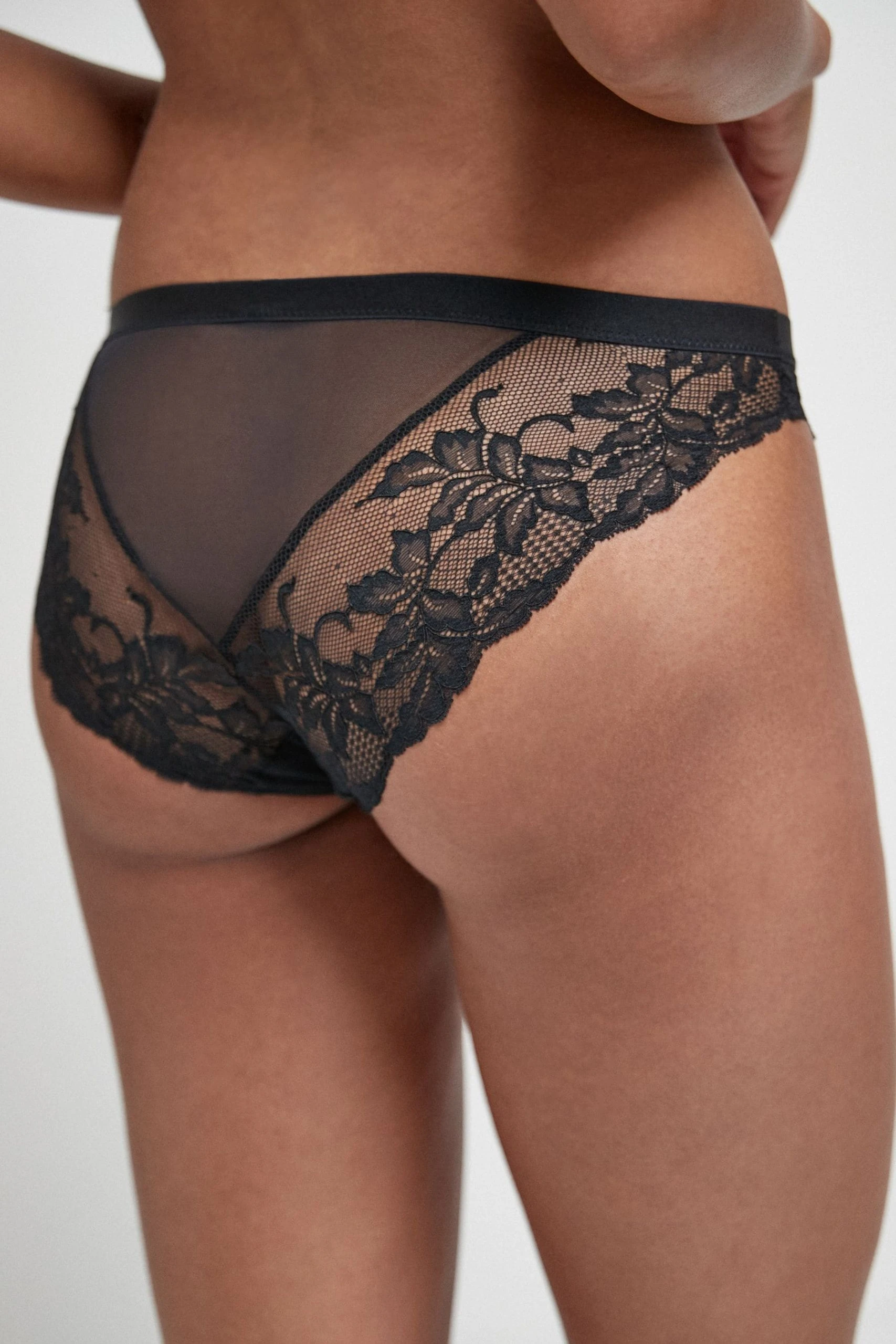 Next Lace Knickers 2 Pack 3 Next Lace Knickers 2 Pack - Image 3