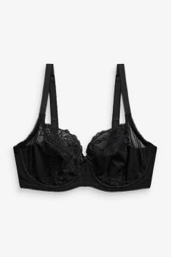 Next DD+ Non Pad Lace Balcony Bras 3 Pack 9 Next DD+ Non Pad Lace Balcony Bras 3 Pack -Next shop A08801s4 scaled