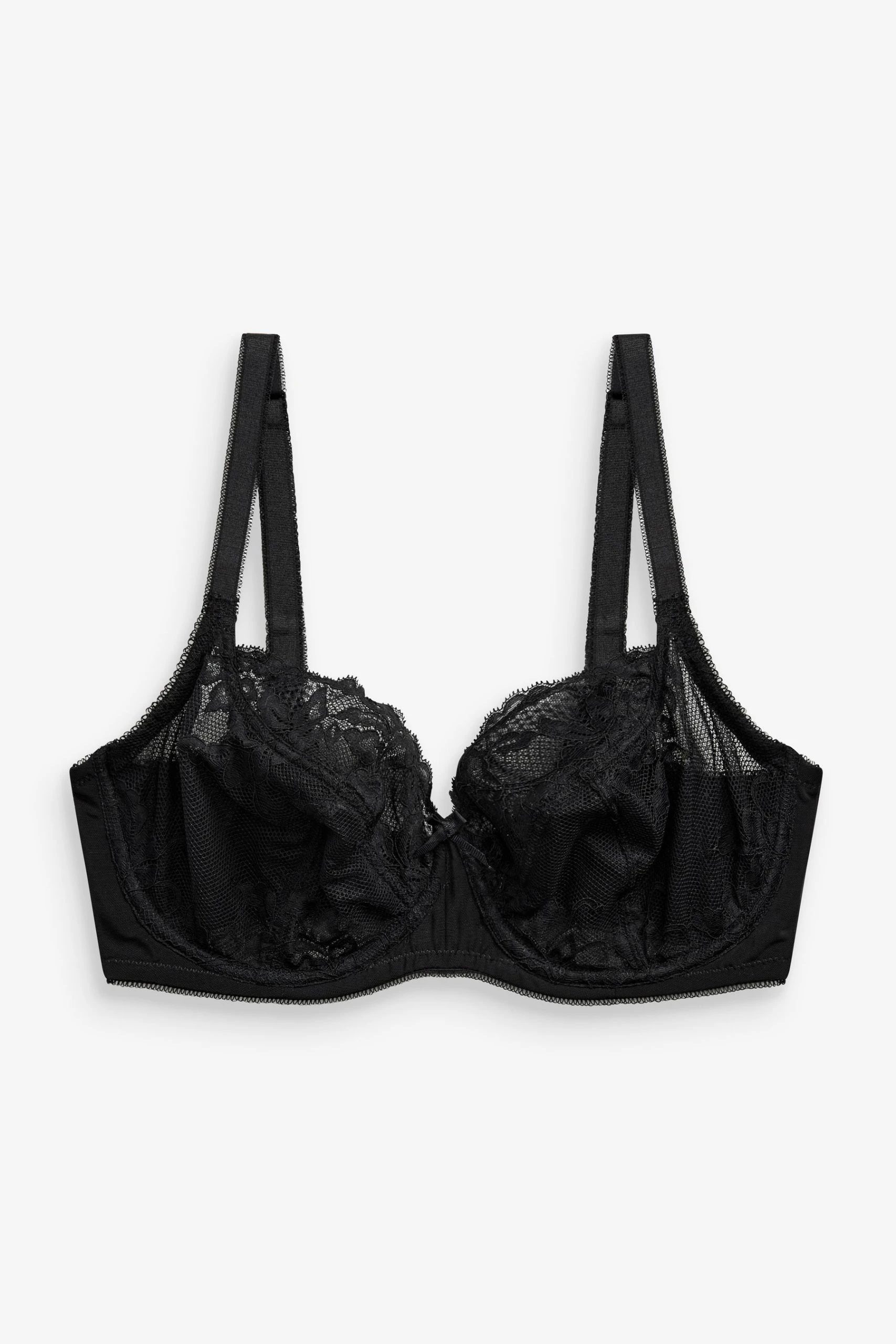 Next DD+ Non Pad Lace Balcony Bras 3 Pack 4 Next DD+ Non Pad Lace Balcony Bras 3 Pack - Image 4