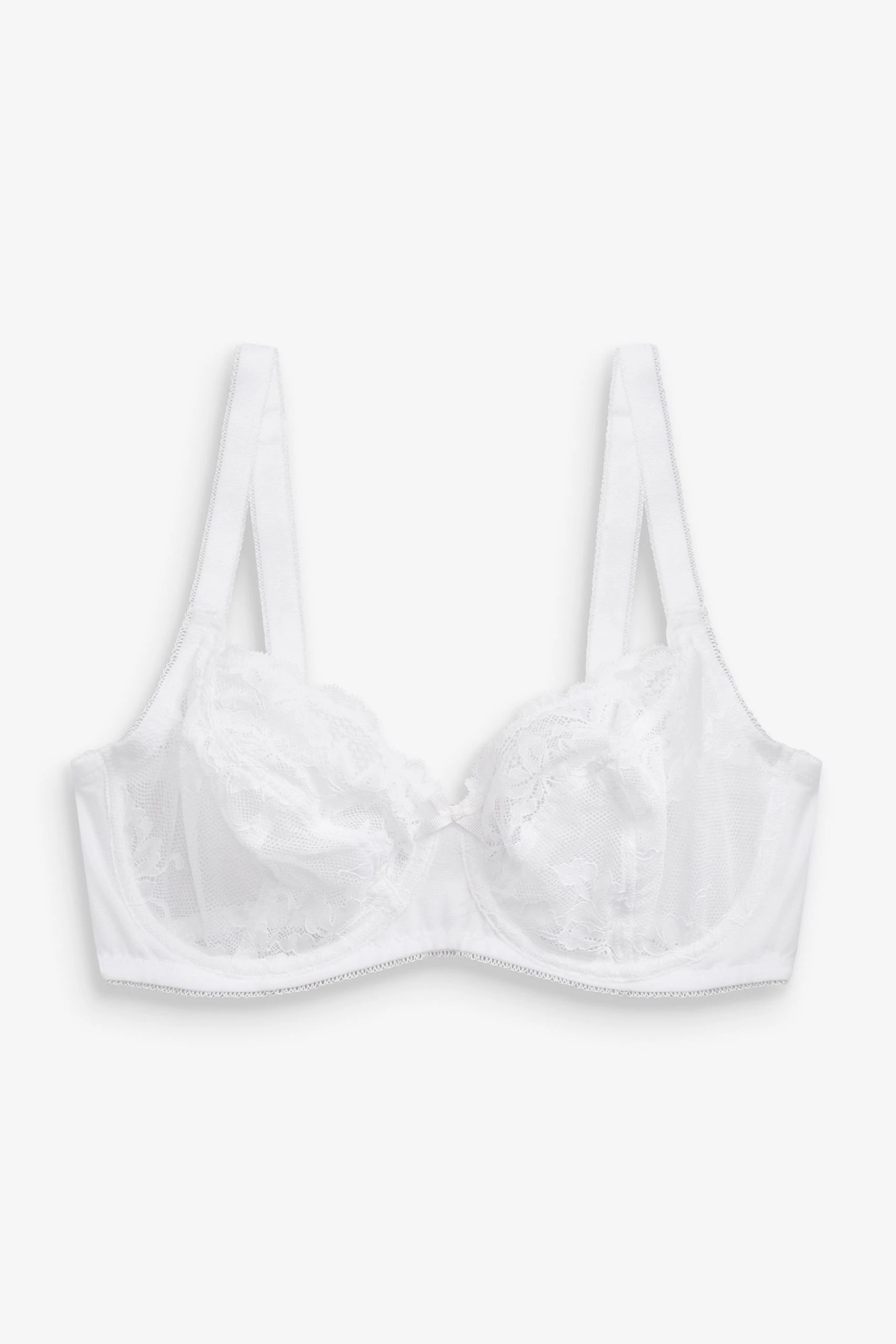 Next DD+ Non Pad Lace Balcony Bras 3 Pack 6 Next DD+ Non Pad Lace Balcony Bras 3 Pack - Image 6