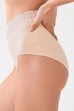 Next Lace Trim Cotton Blend Knickers 4 Pack -Next shop A13 505s4 scaled