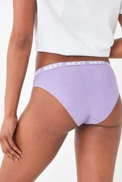 Next Cotton Rich Logo Knickers 4 Pack 11 Next Cotton Rich Logo Knickers 4 Pack -Next shop A13494s3 scaled