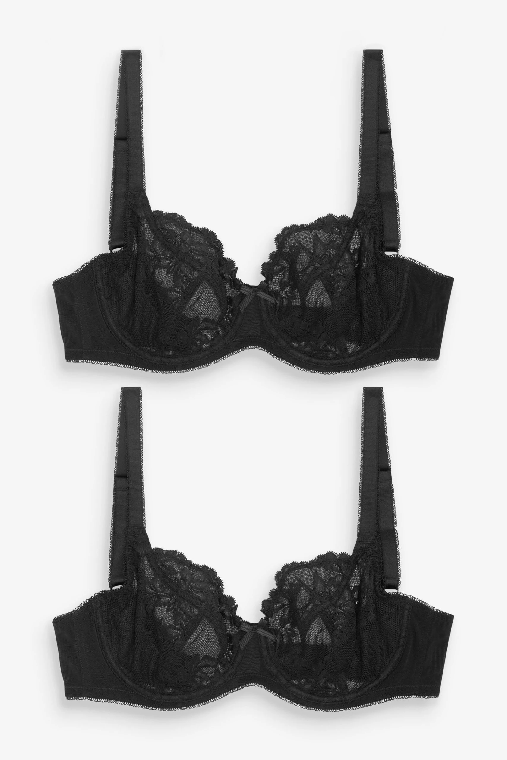 Next DD+ 2pk Lace Bras 5 Next DD+ 2pk Lace Bras - Image 5