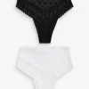 Next Black/White Briefs 2 Pack