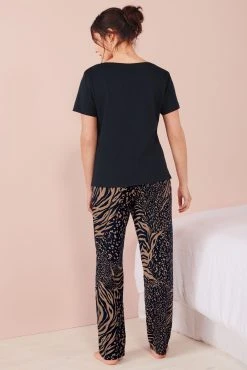 Next Cotton Short Sleeve Pyjamas -Next shop A53279s3 scaled