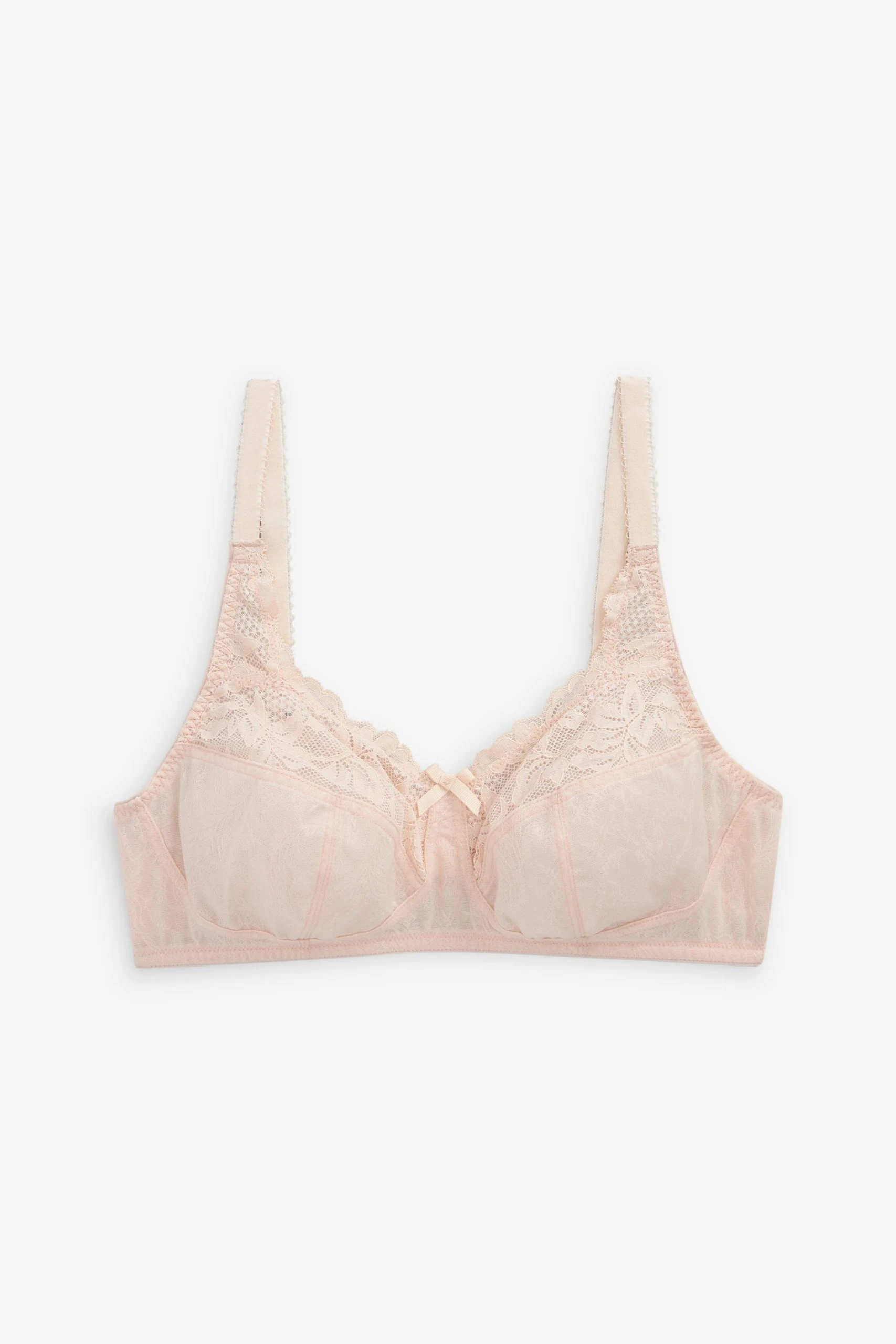 Next Total Support Non Pad Non Wire Full Cup Lace Bras 3 Pack 4 Next Total Support Non Pad Non Wire Full Cup Lace Bras 3 Pack - Image 4