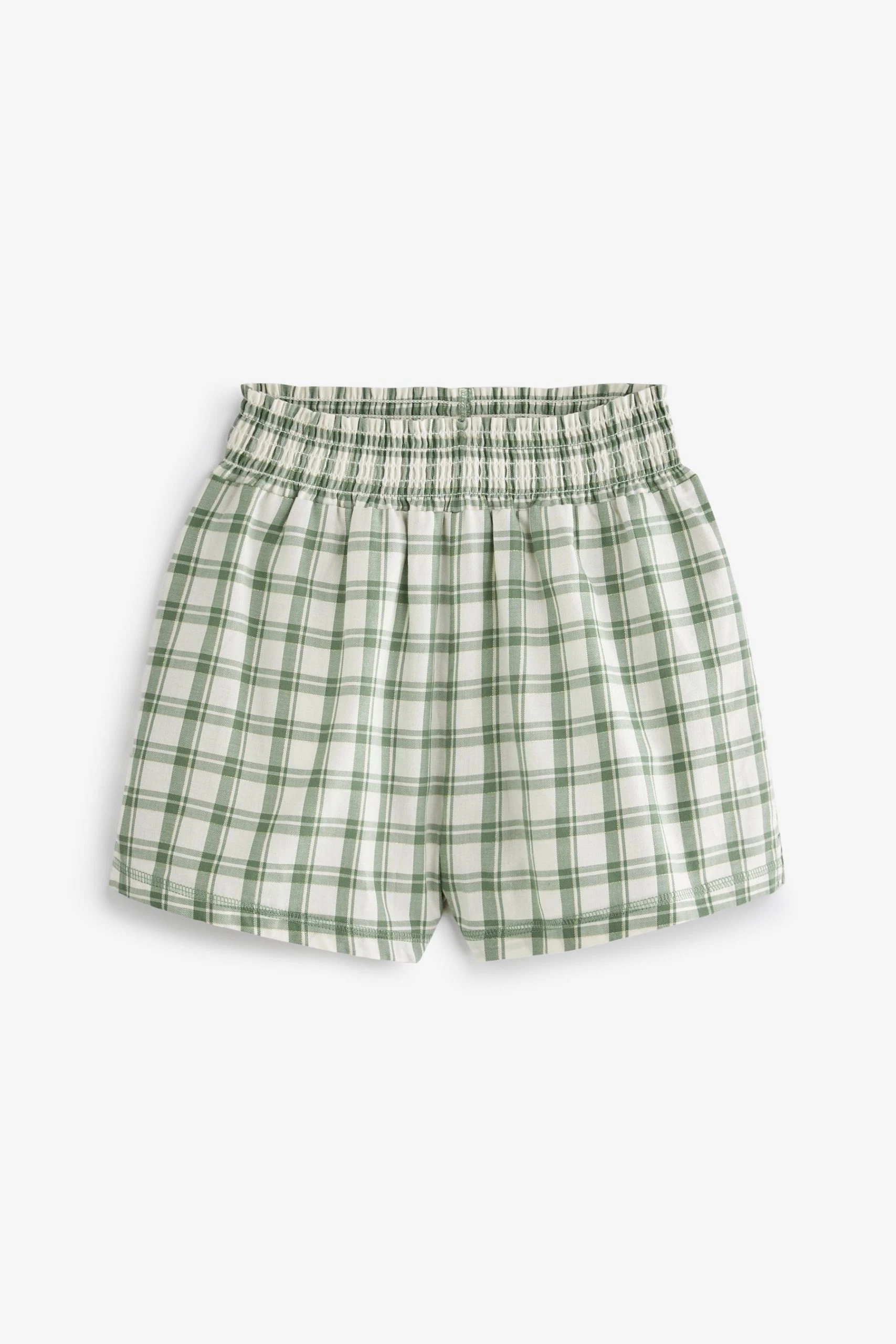 Next Green Cotton Blend Pyjamas 2 Pack 3 Next Green Cotton Blend Pyjamas 2 Pack - Image 3