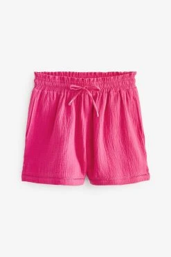 Next Cotton Crinkle Pyjama Short Set -Next shop C23 888s8 scaled