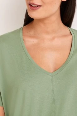 Next Green Check Maternity Cotton Jersey Pyjamas -Next shop C28 529s6 scaled