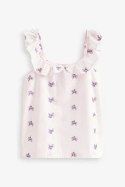 Next Embroidery Cotton Pyjamas Short Set -Next shop C29 121s9 scaled