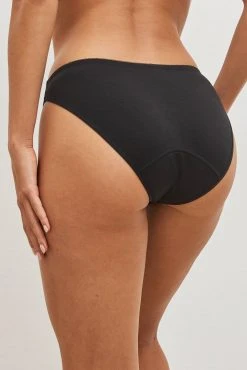 Next Black Medium Flow Essential Period Knickers 3 Pack -Next shop C30598s3 scaled