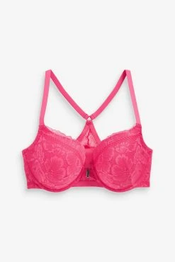 Next DD+ Floral Lace Bra -Next shop C31674s4 scaled