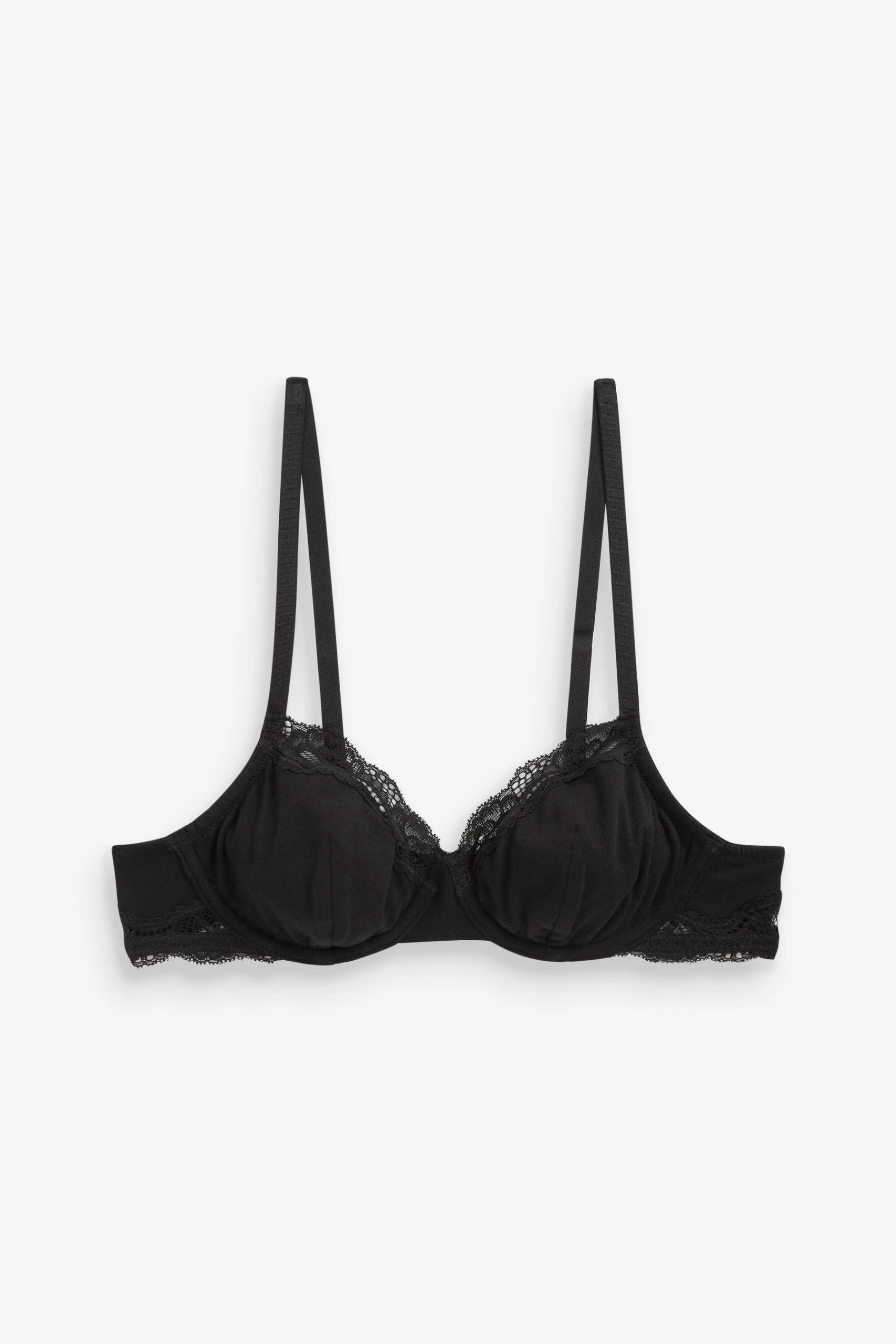 Next Cotton Non-Pad Underwired Balcony Bra 5 Next Cotton Non-Pad Underwired Balcony Bra - Image 5