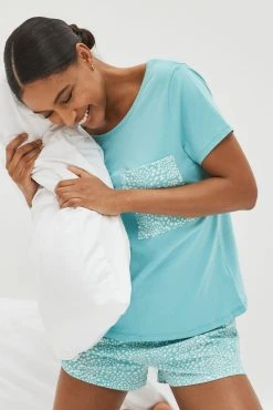 Next Cotton Pyjamas Short Set -Next shop C34774s3 scaled