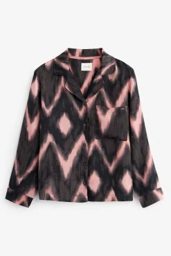 Next Satin Button Through Pyjamas -Next shop C37 499s5 scaled