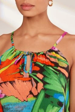 Next Tropical Multi Woven Cami Short Set Pyjamas -Next shop C37 561s4 scaled